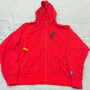 Nike Crimson Zip-Up Jacket